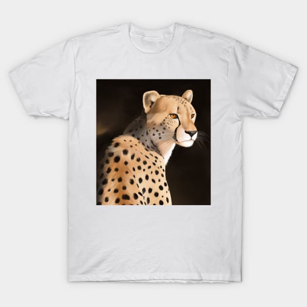 Cheetah T-Shirt by Alayna Paquette